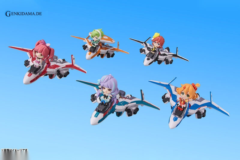 TINY SESSION VF-31J Siegfried (Hayate Immelmann Custom) with Freyja Wion "Macross Delta"
