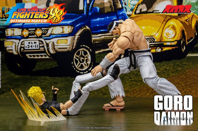 STORM ARENA THE KING OF FIGHTERS '98 ULTIMATE MATCH GORO DAIMON ACTION FIGURE