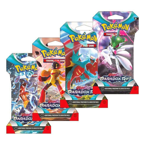 PKM - Scarlet & Violet 4 Paradox Rift Sleeved Booster Display (24 Booster) - EN