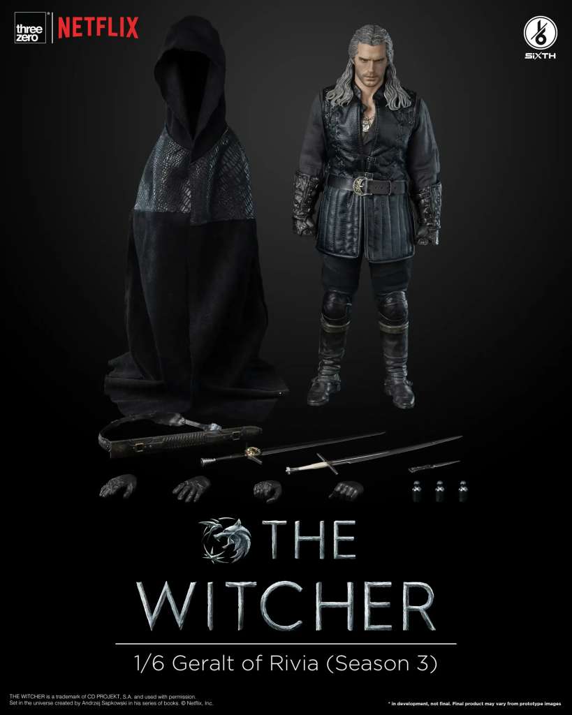 Geralt from Netflix - The Witcher Season 3 . - ThreeZero