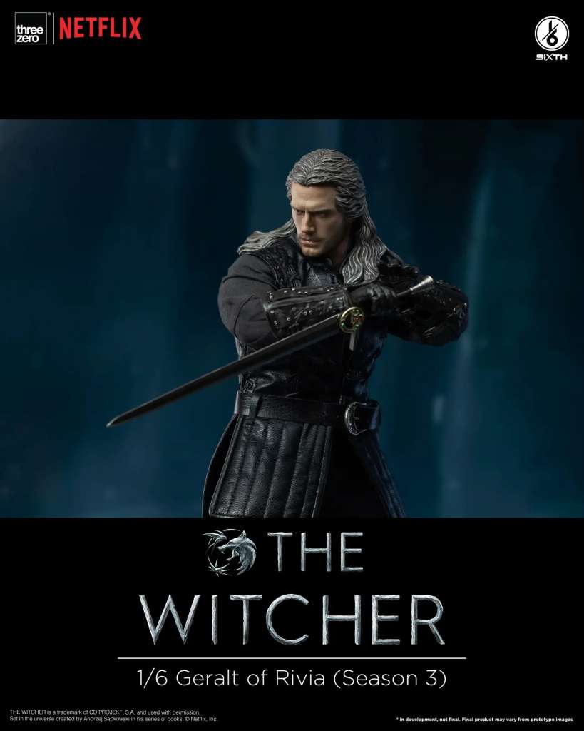 Geralt from Netflix - The Witcher Season 3 . - ThreeZero