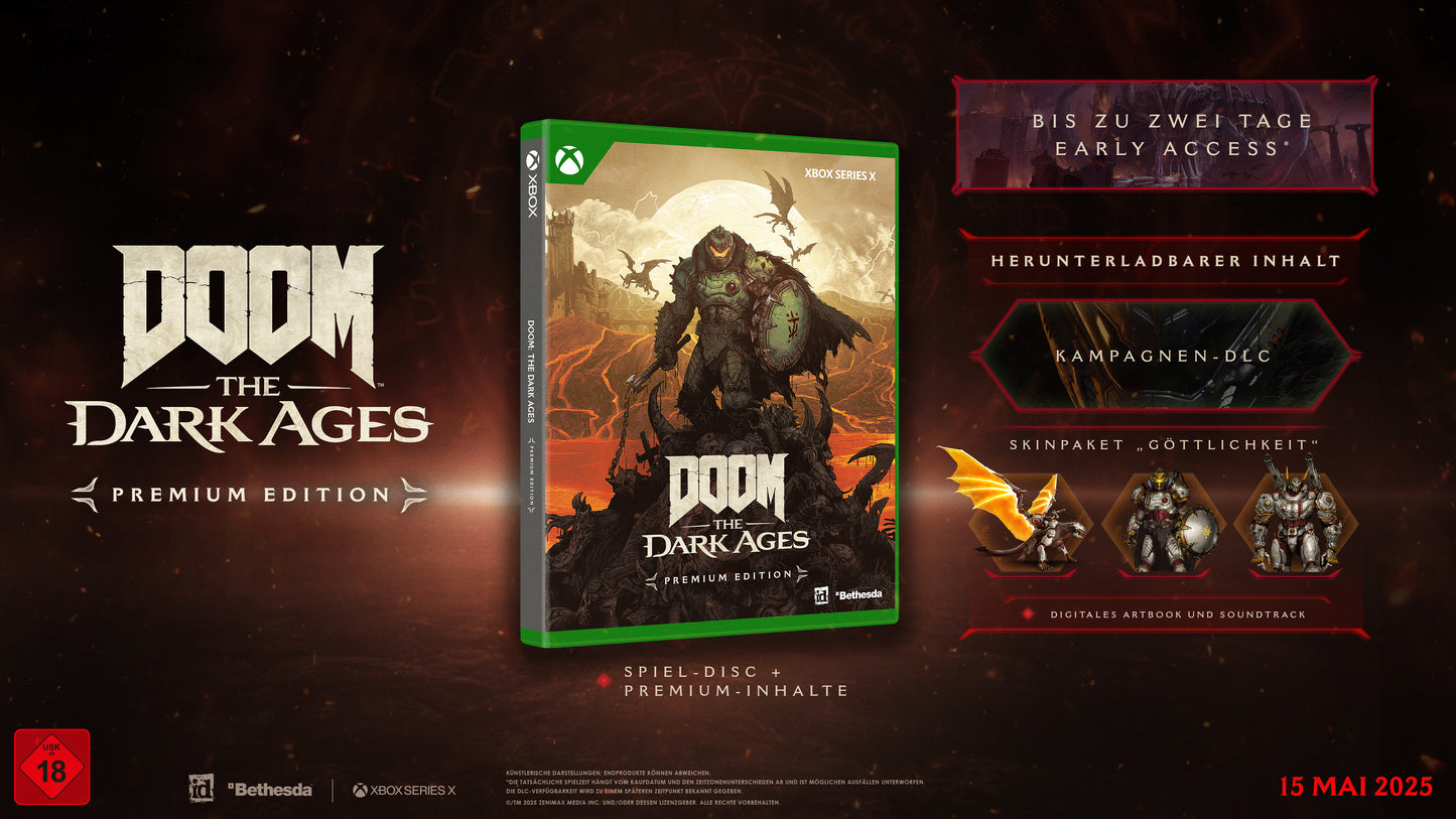 Doom: Dark Ages Premium Eidtion DE Version (Xbo X) - Anime Figuren günstig kaufen