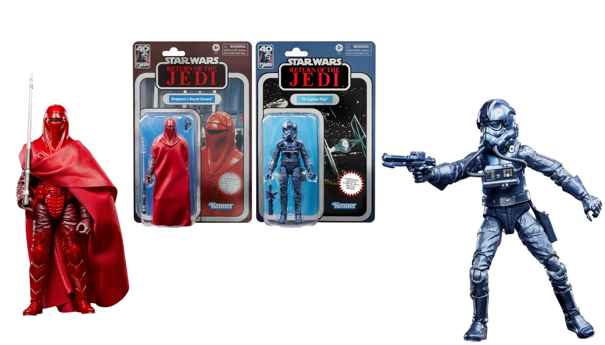 Emperor Guard & TIE Pilot - 2 Fig. Black Series - Hasbro