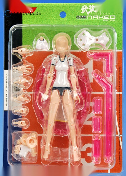 Busou Shinki MMS NAKED FLESH Ver.2 TYPE-SPORTS NavyBlue