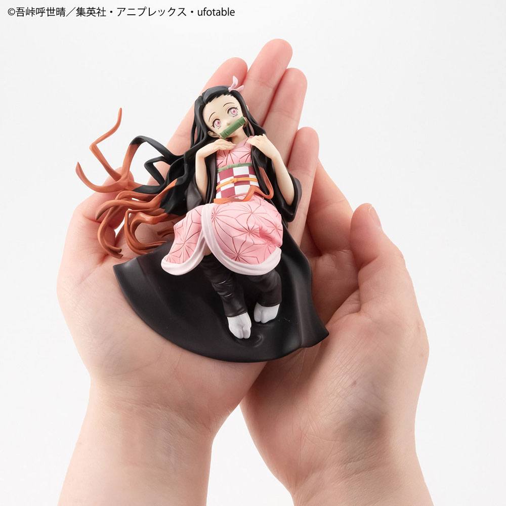 Demon Slayer Kimetsu no Yaiba G.E.M. PVC Statue Nezuko Ver. 2 Palm Size Edition - Anime Figuren günstig kaufen