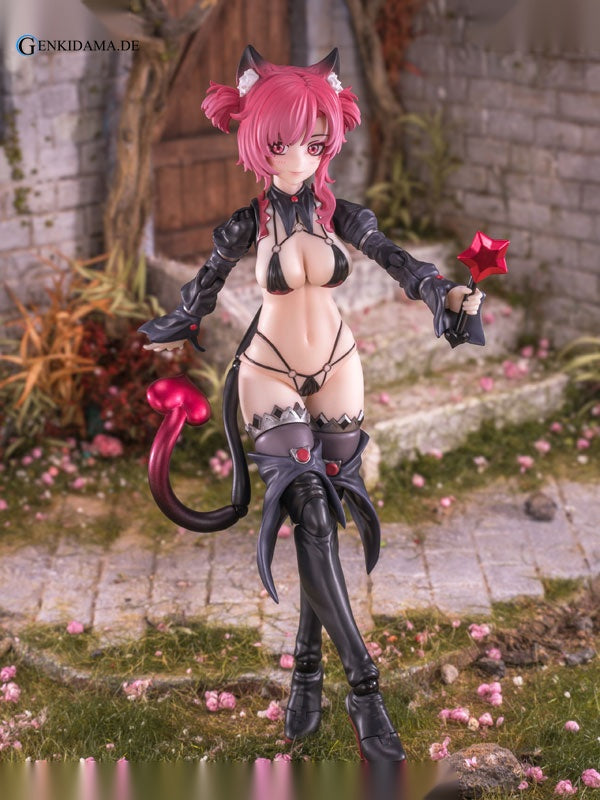 Apprentice Witch Hoshikawa Neco 1/12 Complete Model Action Red Hair Ver.