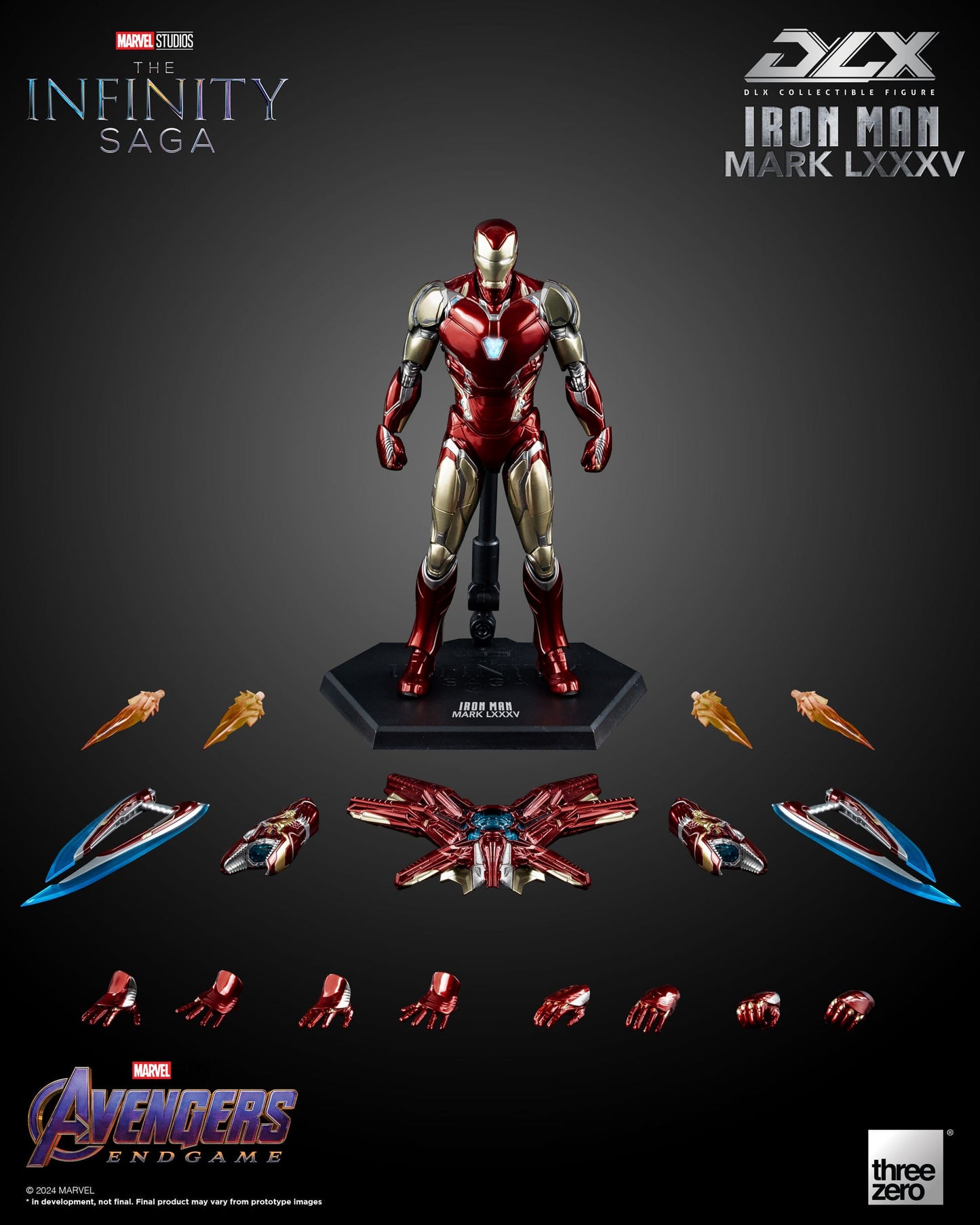 Iron Man Mark 85 - DLX - Infinity Saga - ThreeZero