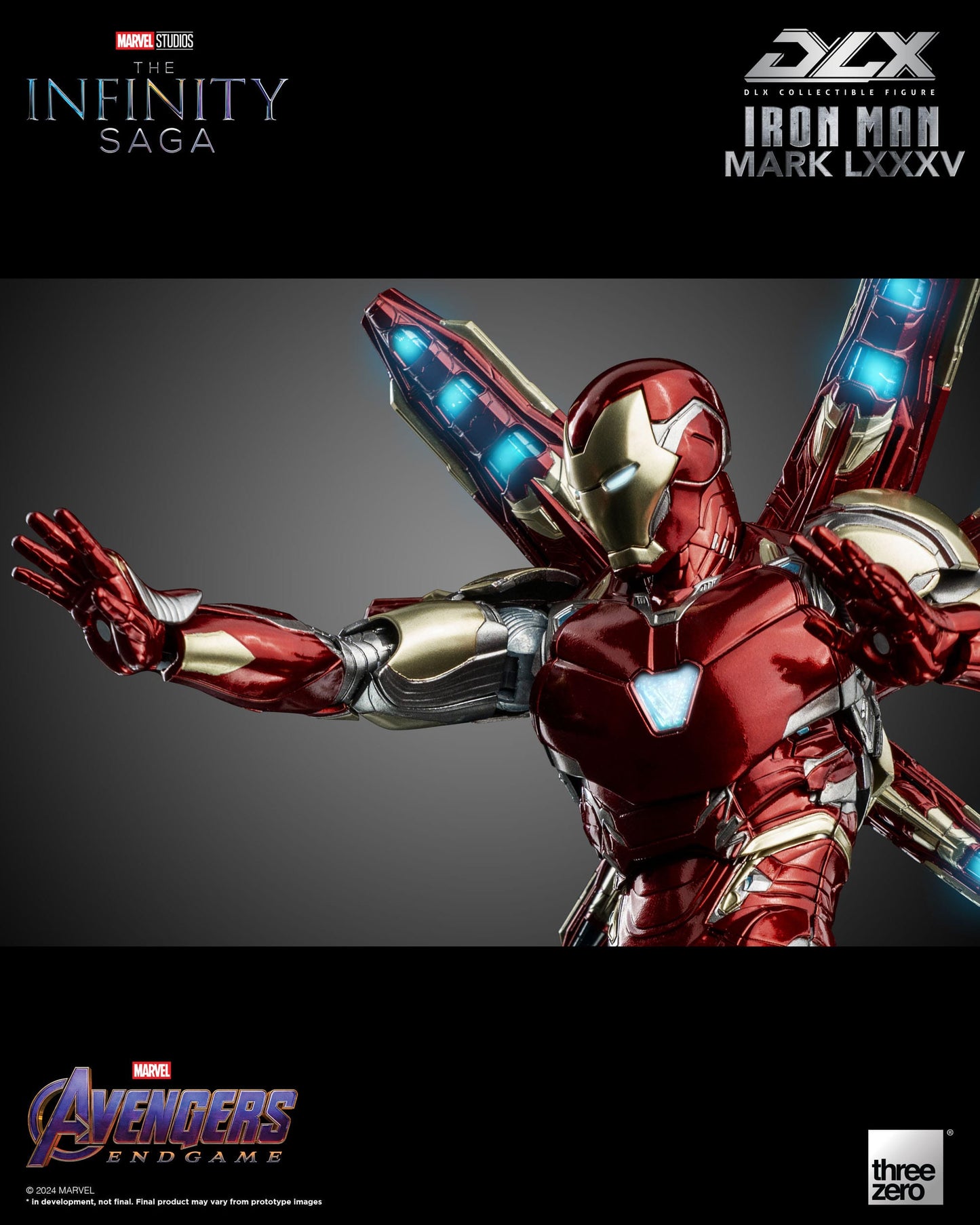Iron Man Mark 85 - DLX - Infinity Saga - ThreeZero