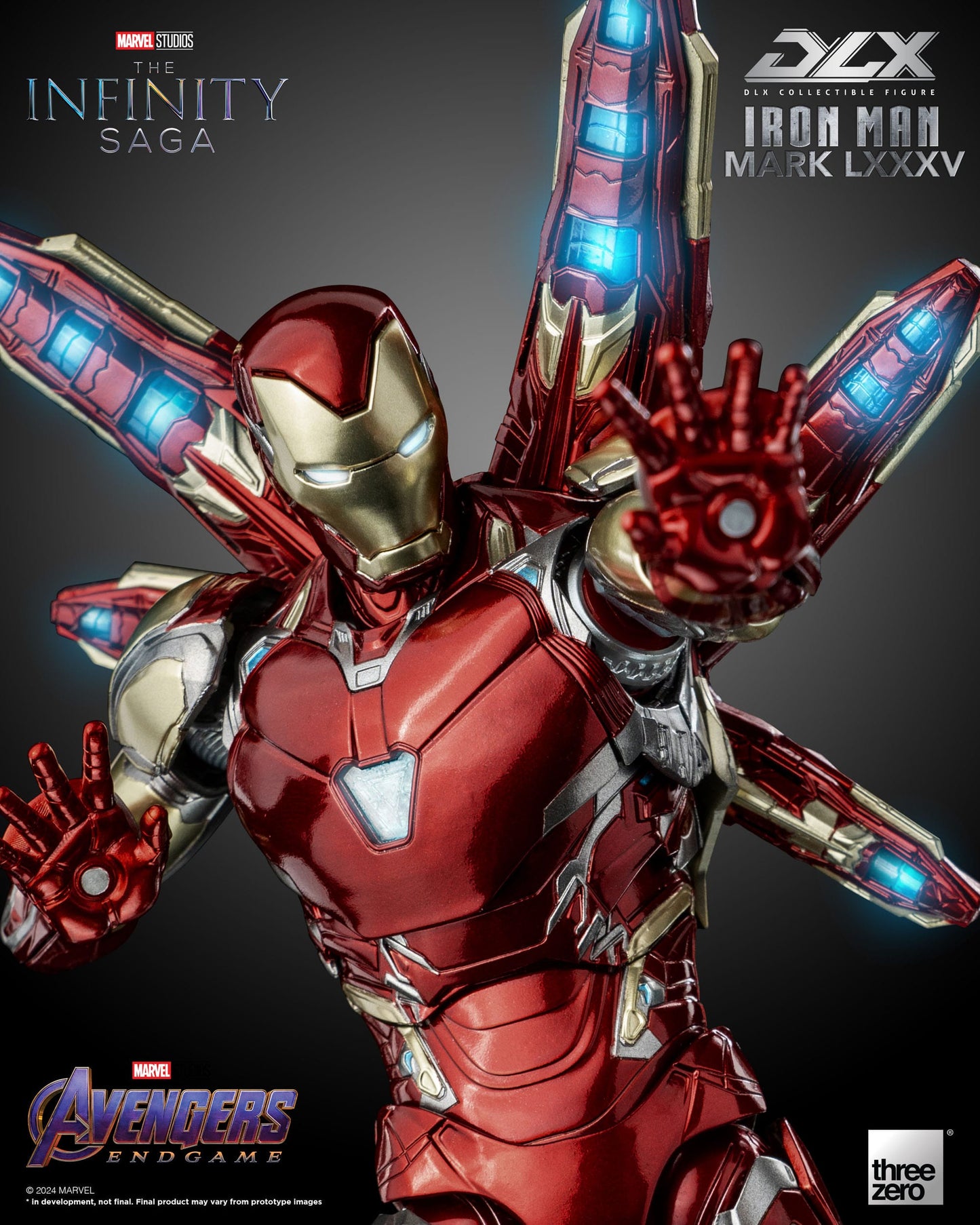 Iron Man Mark 85 - DLX - Infinity Saga - ThreeZero
