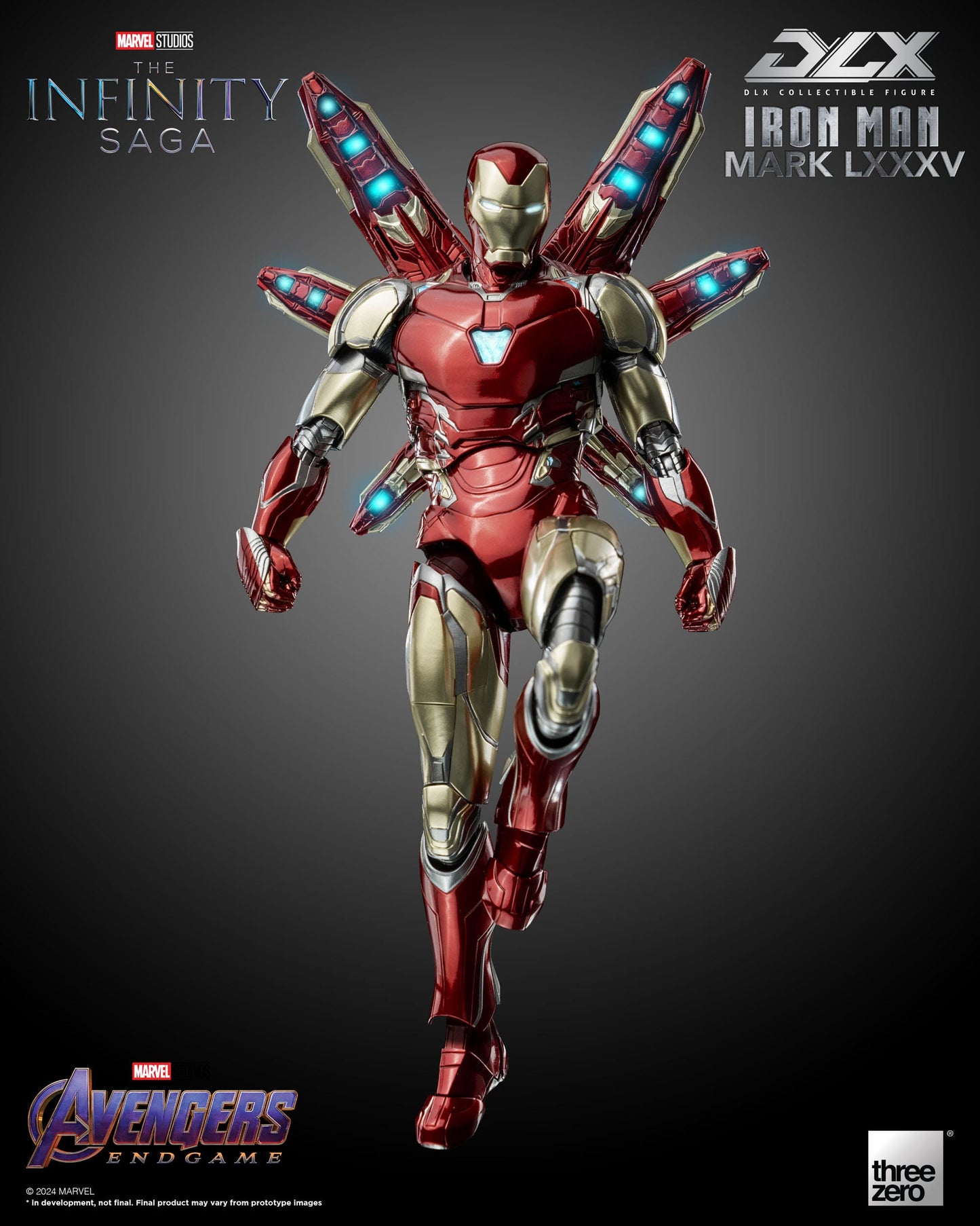 Iron Man Mark 85 - DLX - Infinity Saga - ThreeZero
