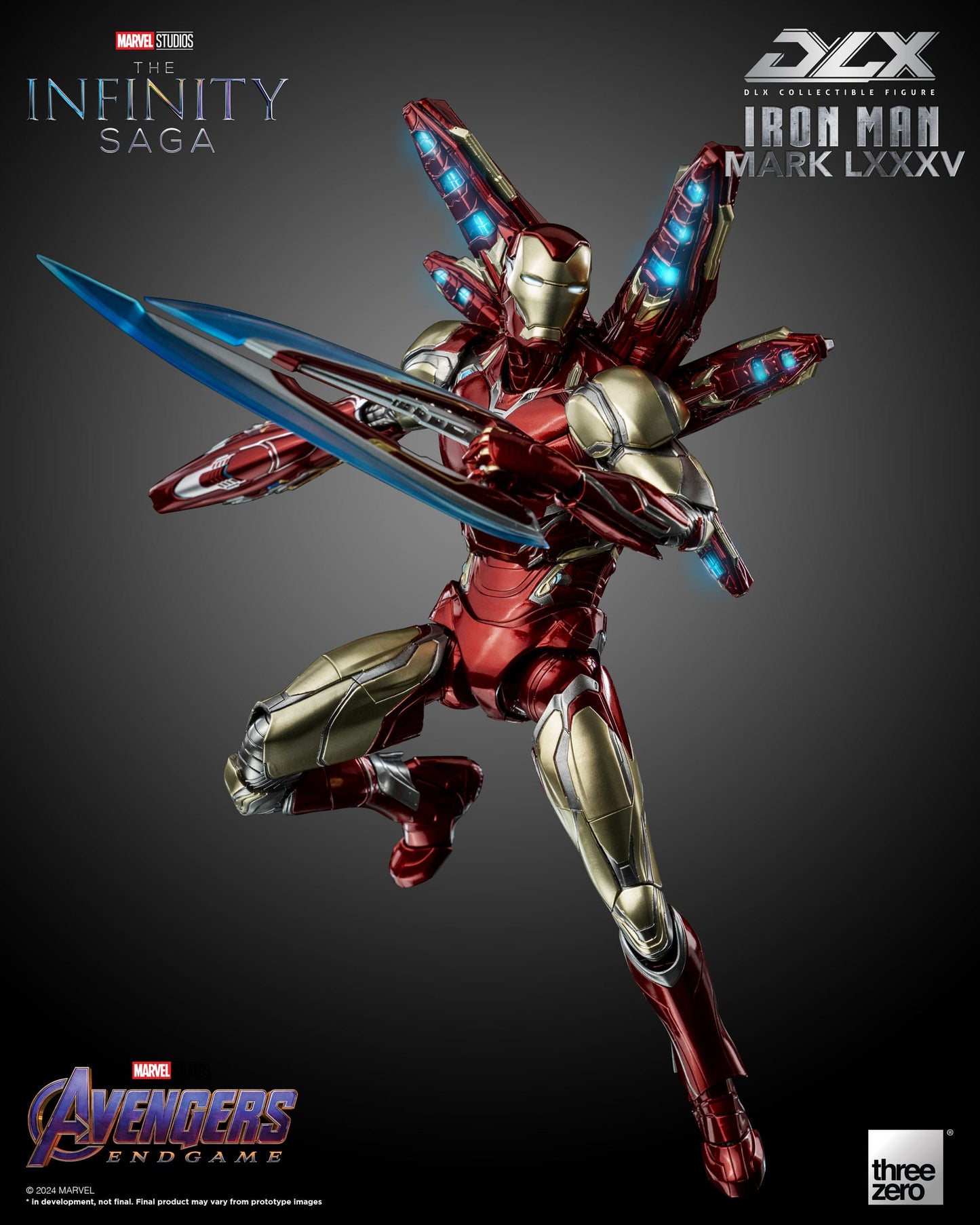 Iron Man Mark 85 - DLX - Infinity Saga - ThreeZero