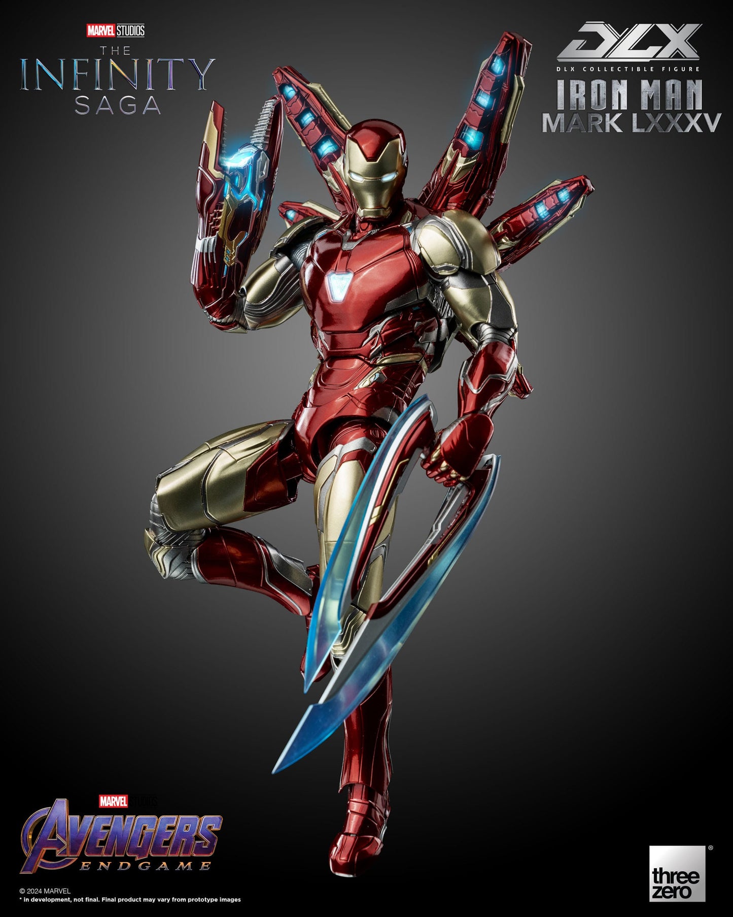 Iron Man Mark 85 - DLX - Infinity Saga - ThreeZero