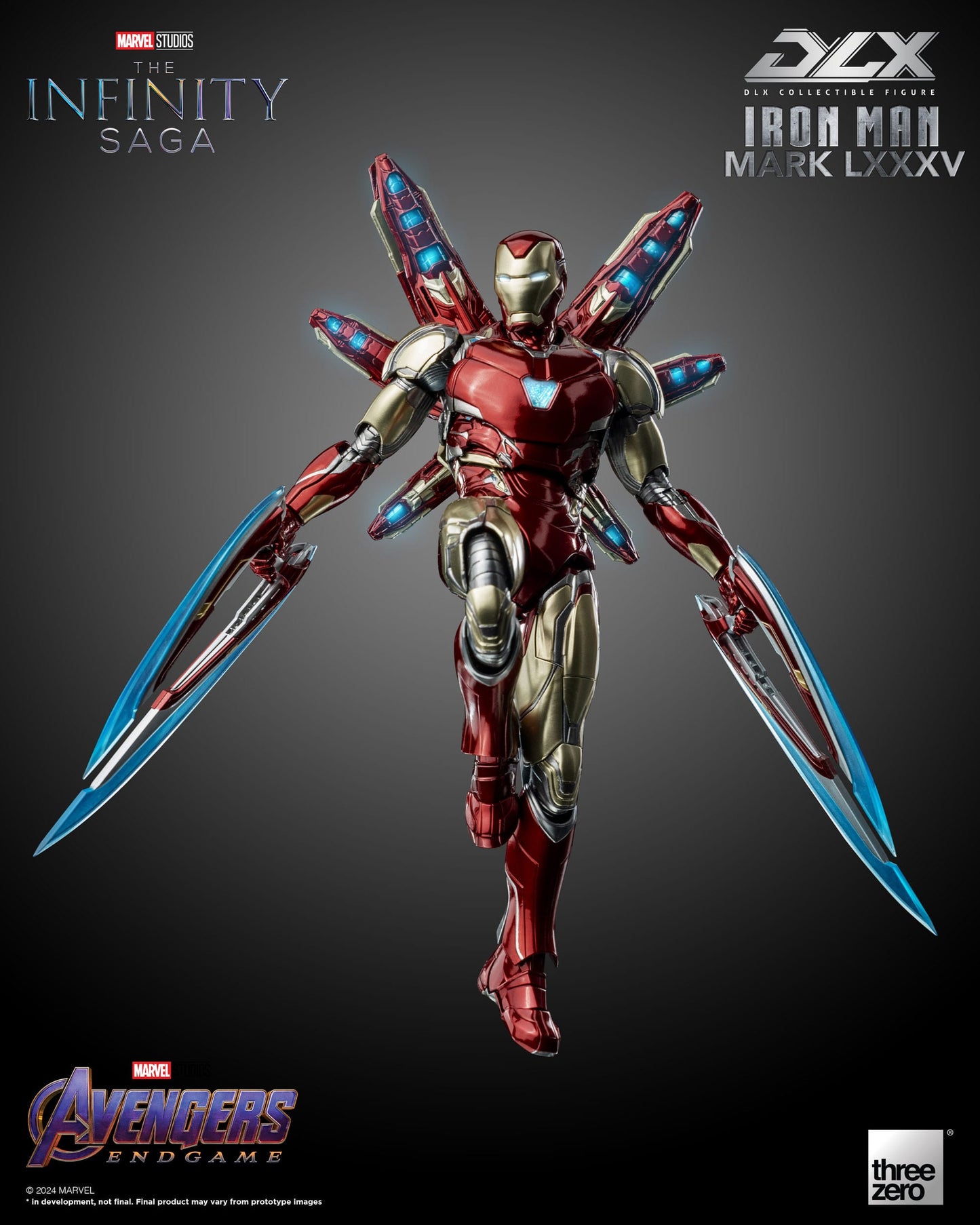 Iron Man Mark 85 - DLX - Infinity Saga - ThreeZero
