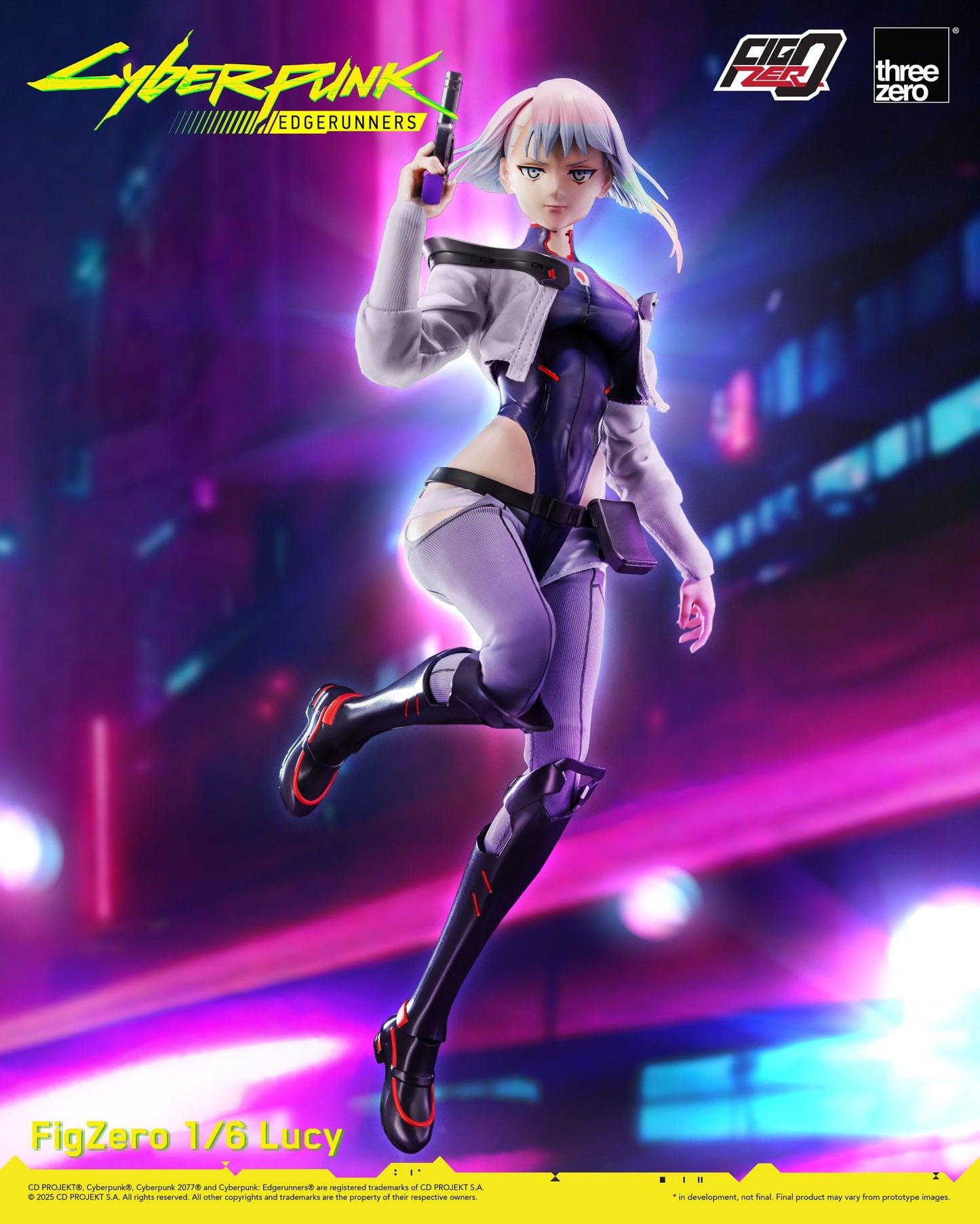 Lucy FigZero Cyberpunk: Edgerunners ThreeZero