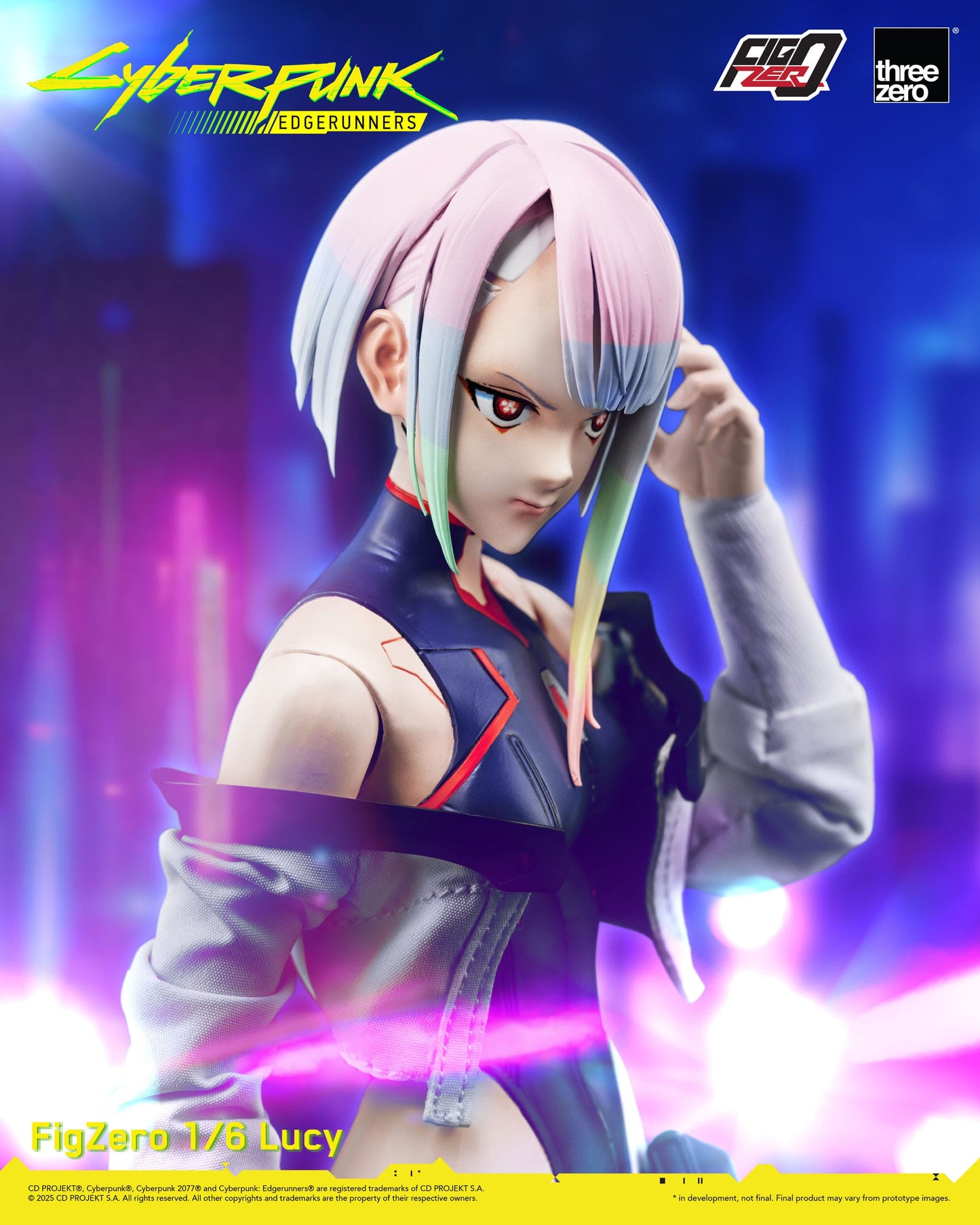 Lucy FigZero Cyberpunk: Edgerunners ThreeZero