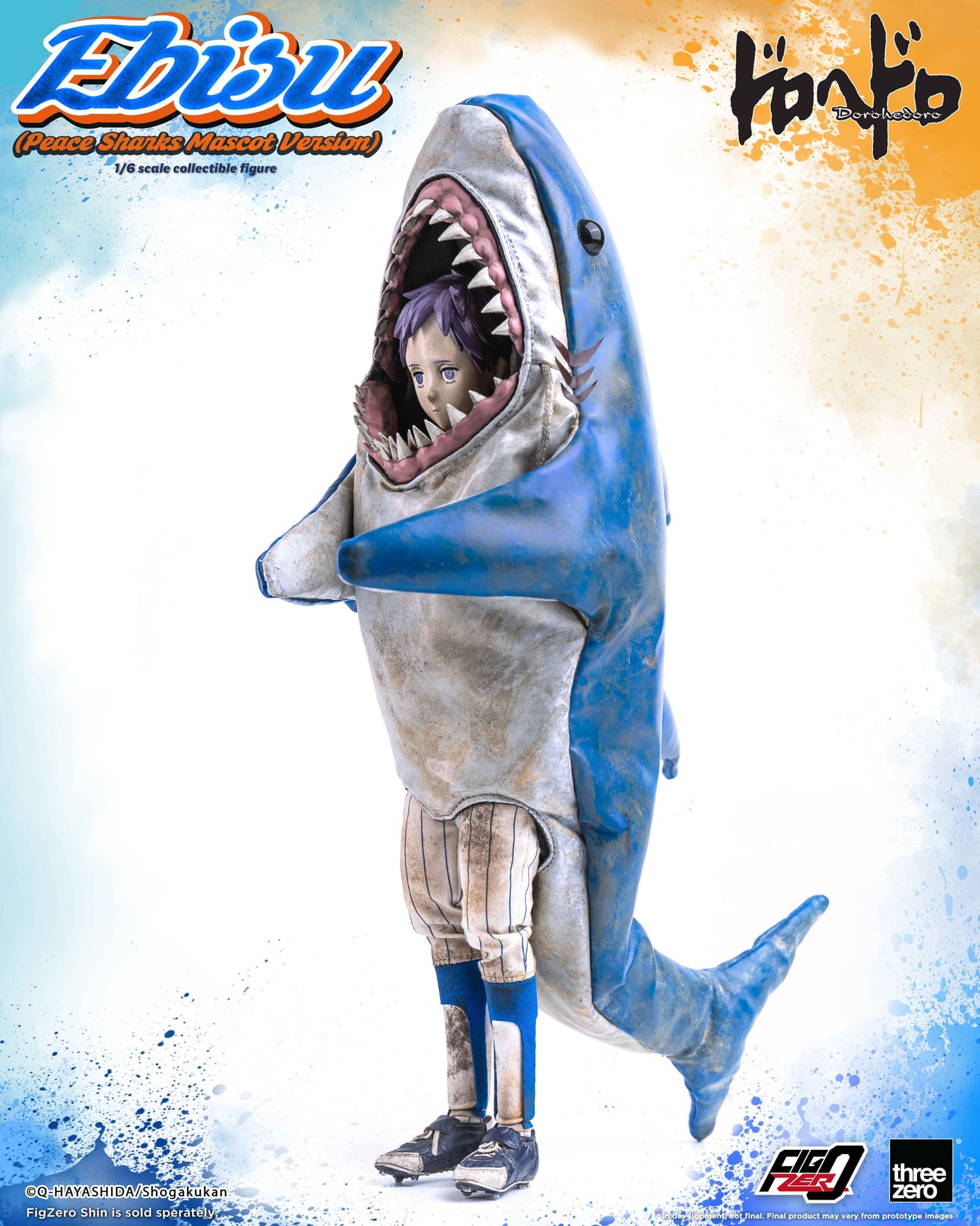 Ebisu Peace Sharks Mascot Ver. ThreeZero