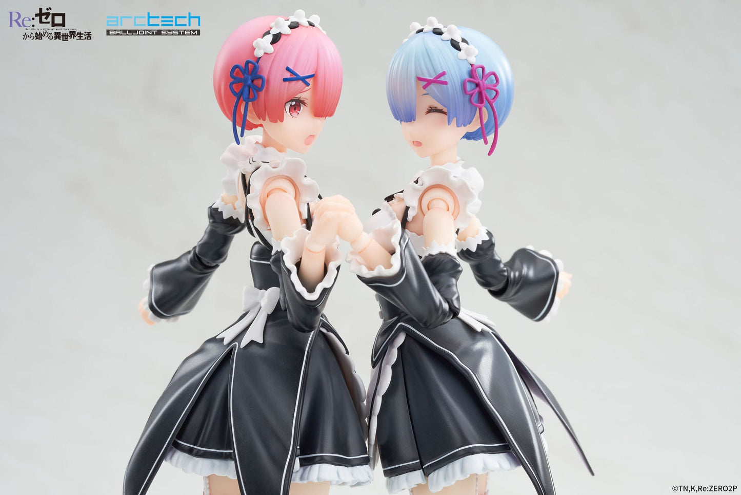 Rem & Ram 2er-Set Arctech Posable Series Re:Zero Apex