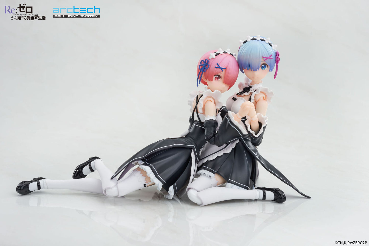 Rem & Ram 2er-Set Arctech Posable Series Re:Zero Apex