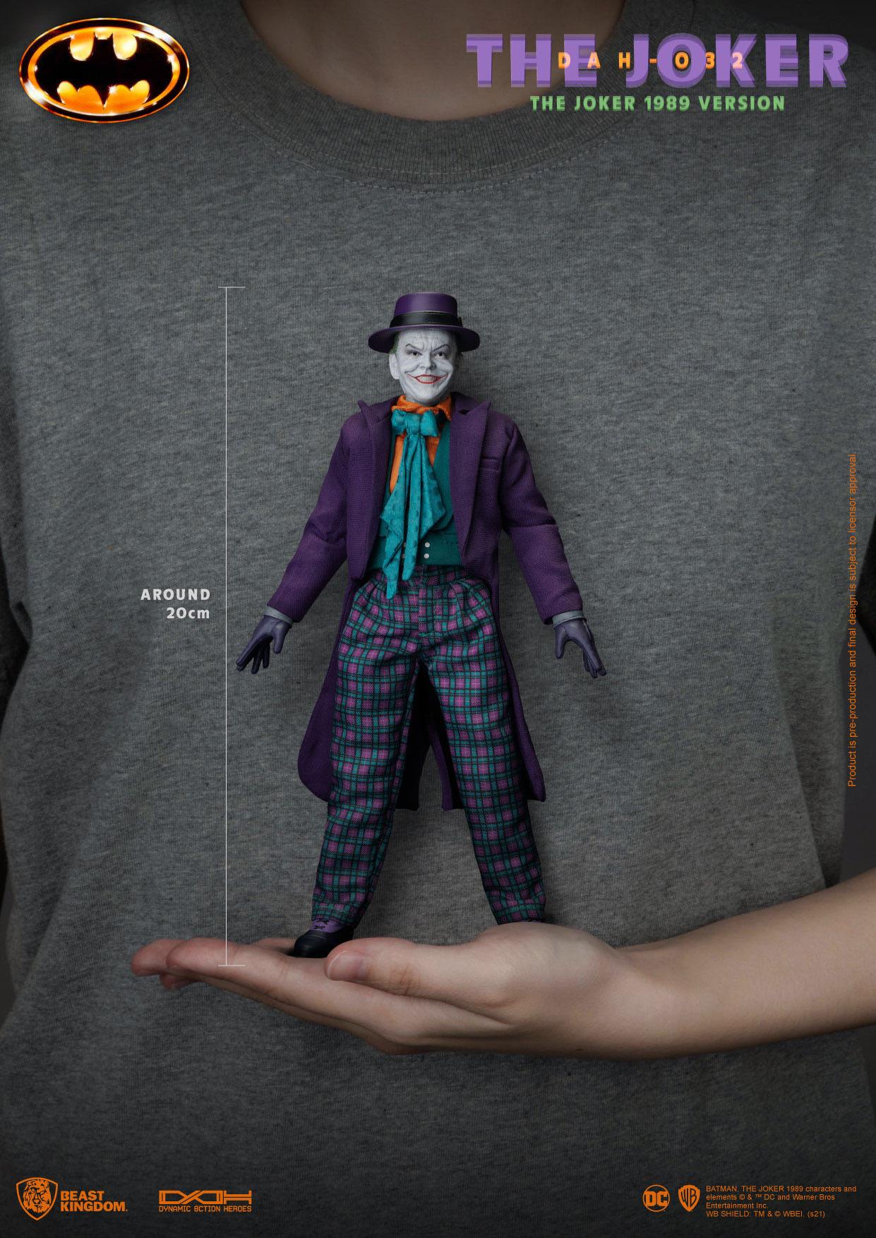 The Joker - Dynamic 8ction Heroes - Beast Kingdom Toys