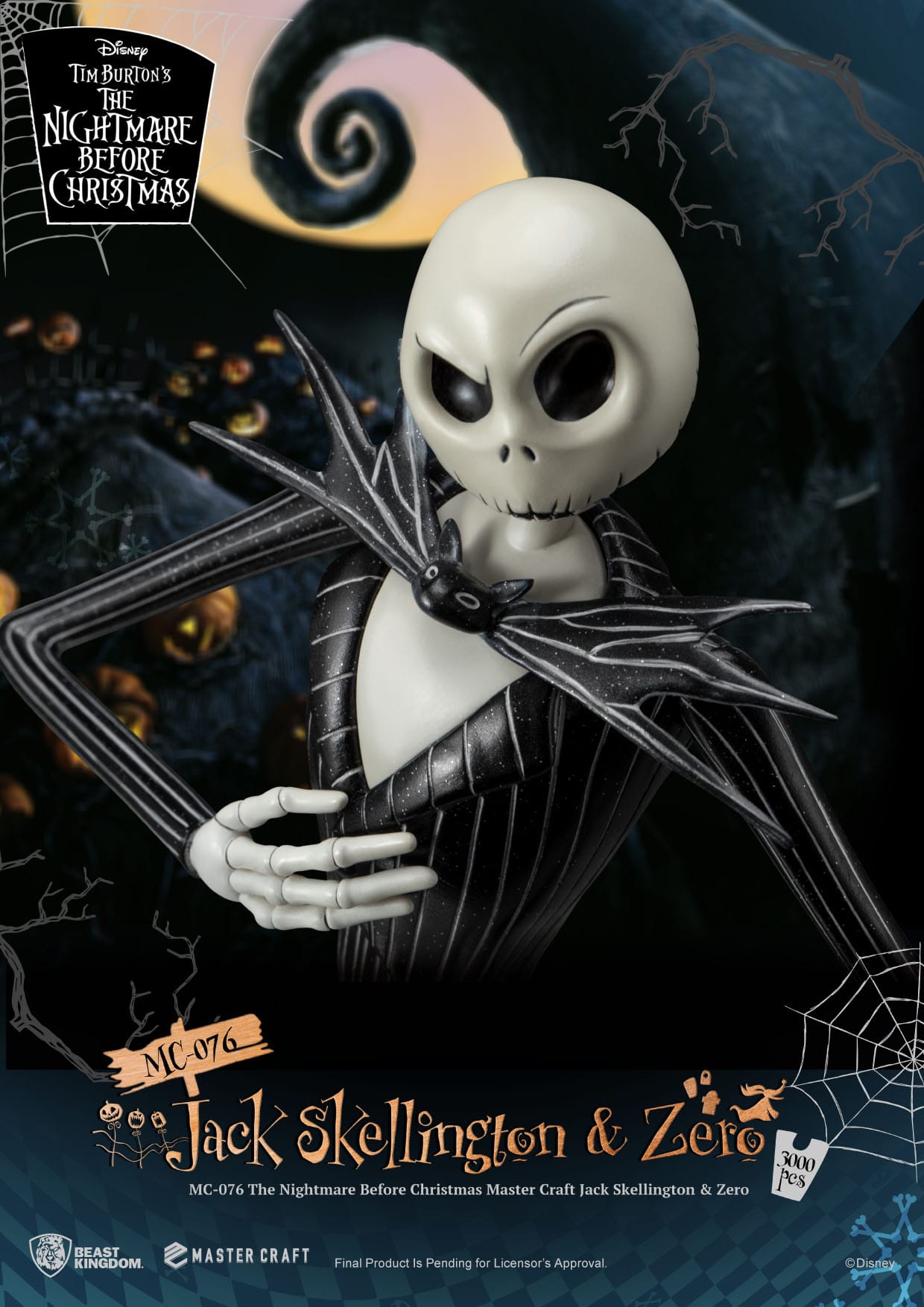 Jack Skellington & Zero - Master Craft - Beast Kingdom