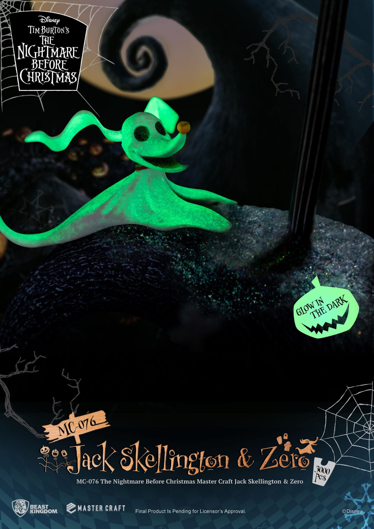 Jack Skellington & Zero - Master Craft - Beast Kingdom