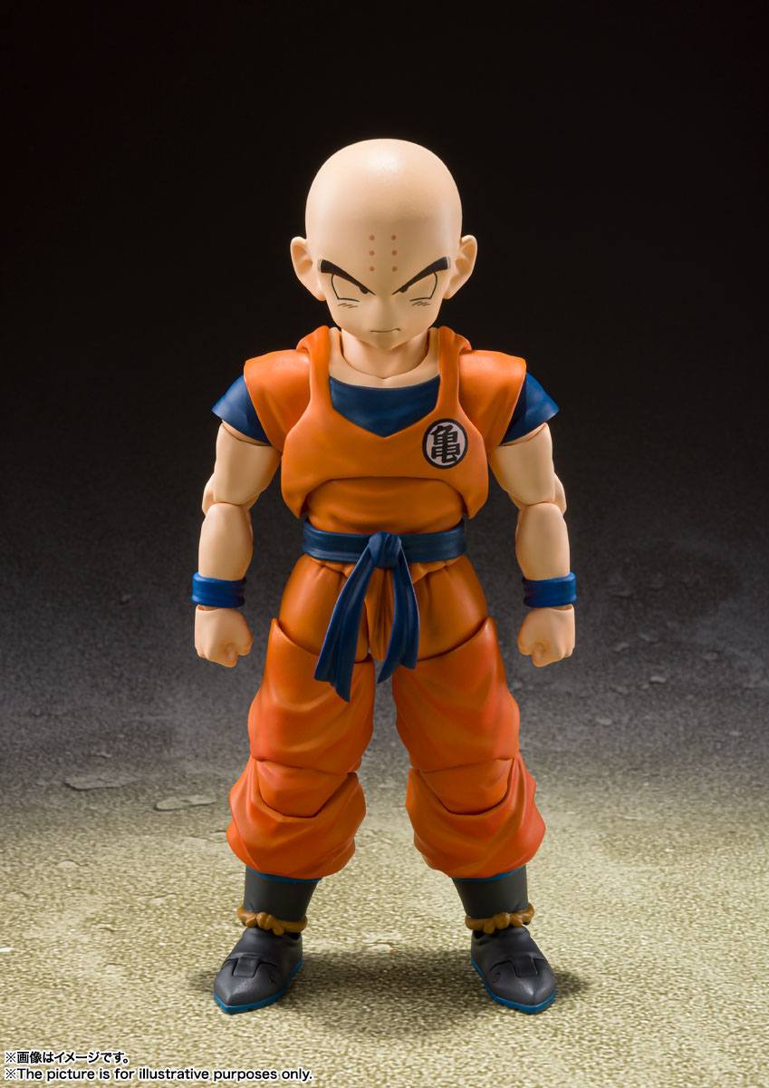 Krillin Earth's Strongest Man S.H. Figuarts Bandai Tamashii Nations