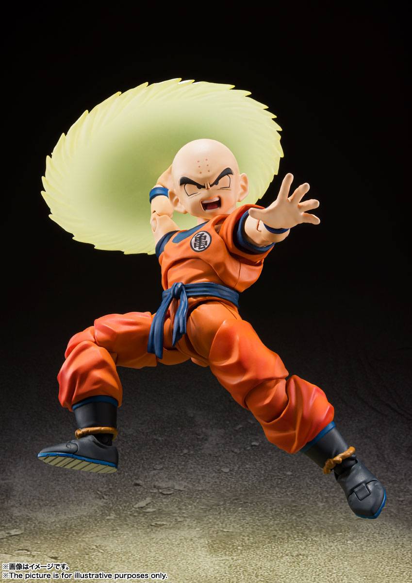 Krillin Earth's Strongest Man S.H. Figuarts Bandai Tamashii Nations