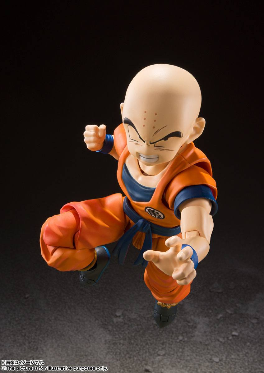 Krillin Earth's Strongest Man S.H. Figuarts Bandai Tamashii Nations