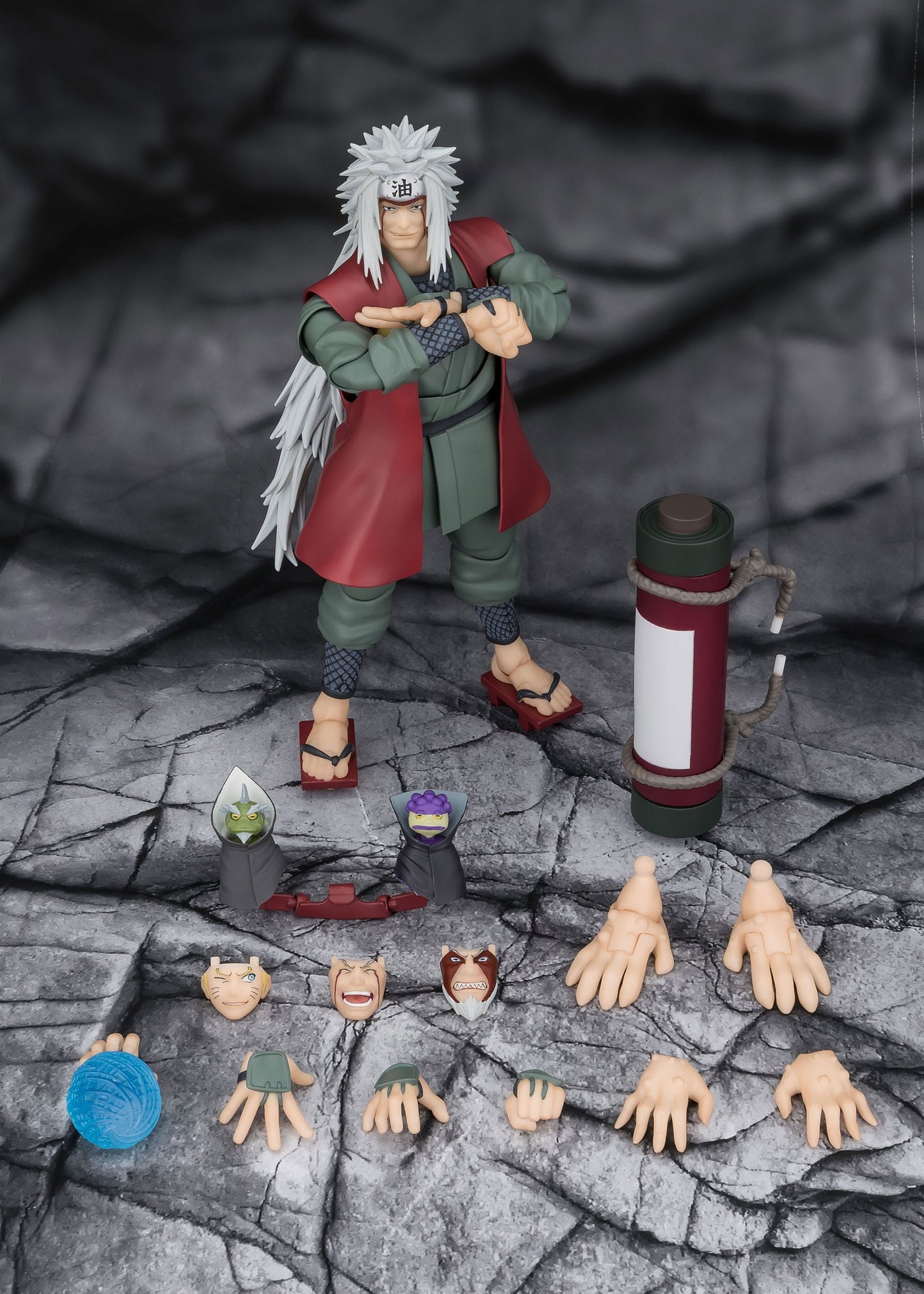 Jiraiya Hidden Leaf Heroic Master Sage (Sage Mode Set) SHFiguarts Bandai Tamashii Nations