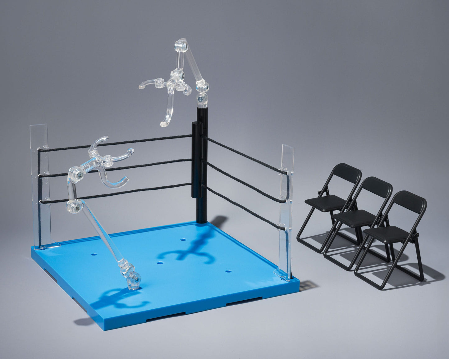 Act Ring Corner & Folding Chair Set Neutral Ver. Bandai Tamashii Nations