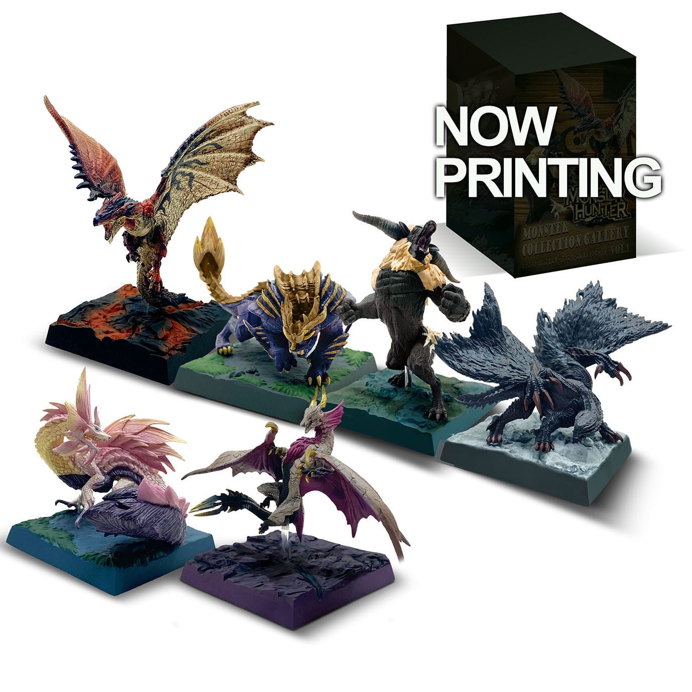 Monster Hunter Collectible Figures Monster Collection Gallery Vol.1