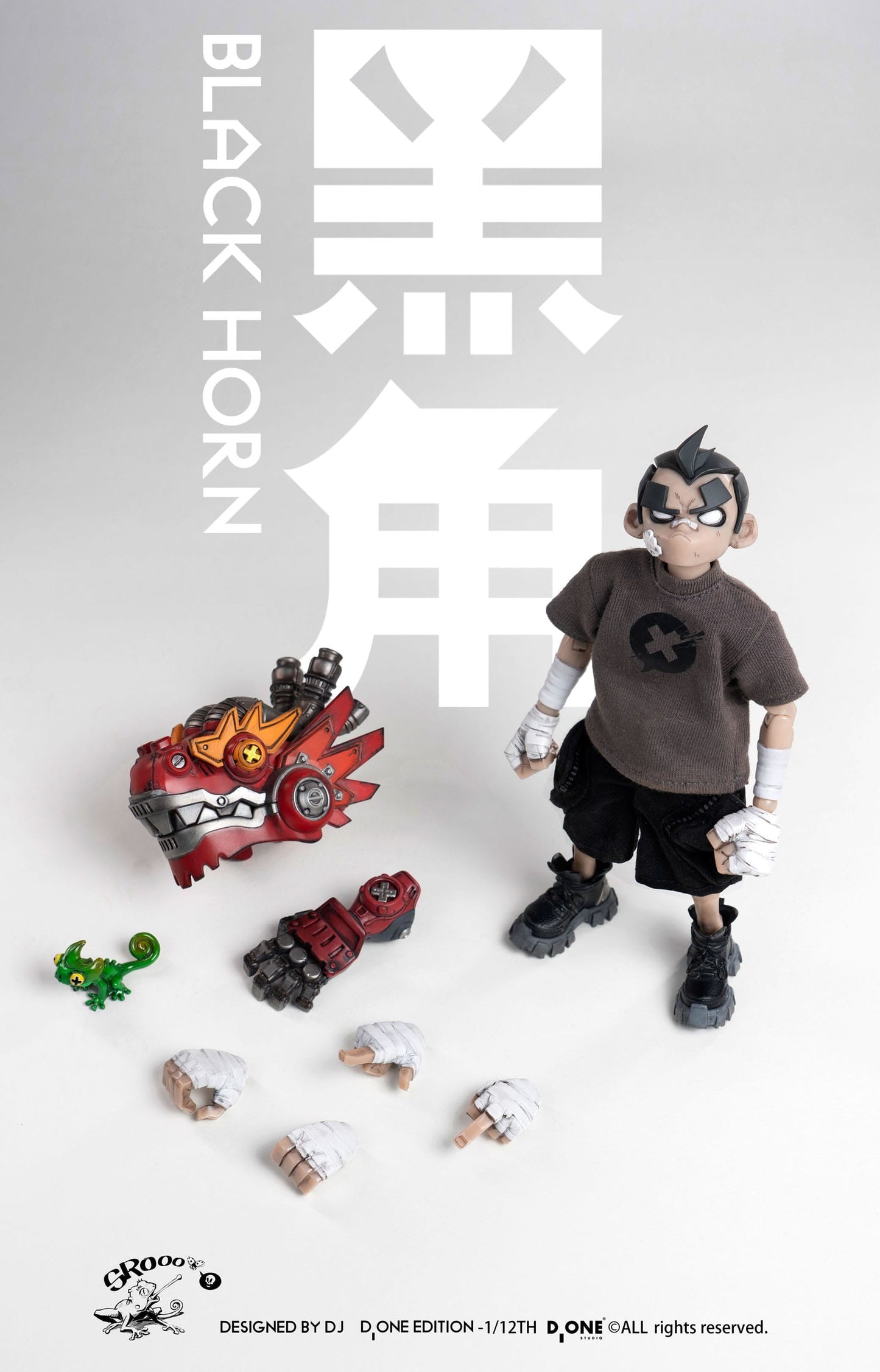 Black Horn Year of the Loong Limited Edition The Circle D_One Studio