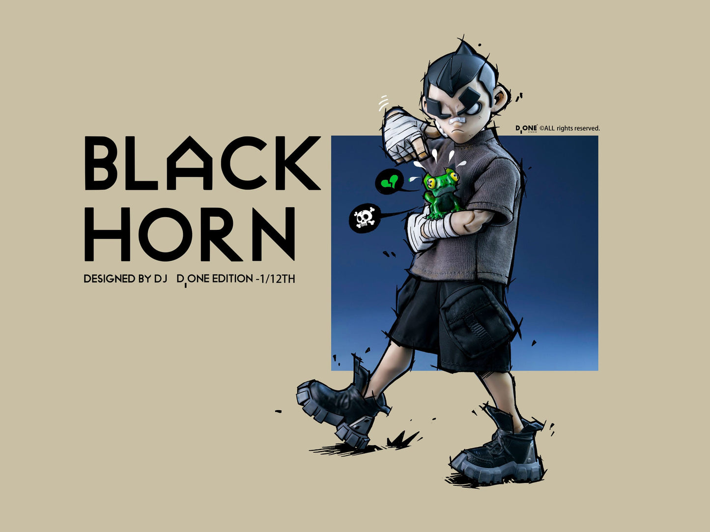 Black Horn Year of the Loong Limited Edition The Circle D_One Studio