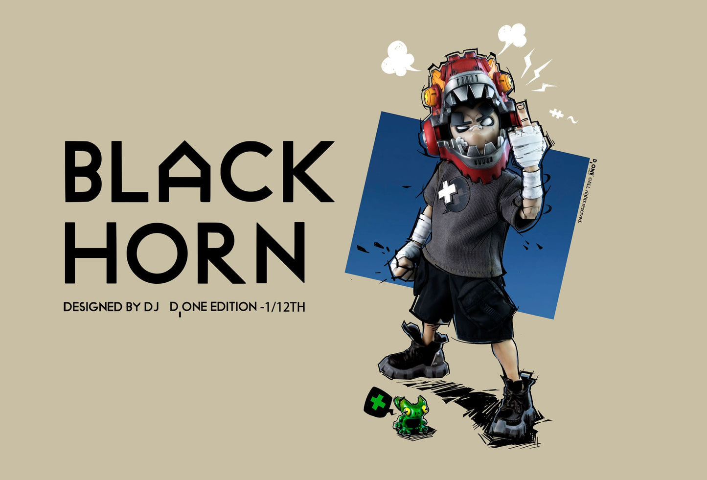 Black Horn Year of the Loong Limited Edition The Circle D_One Studio