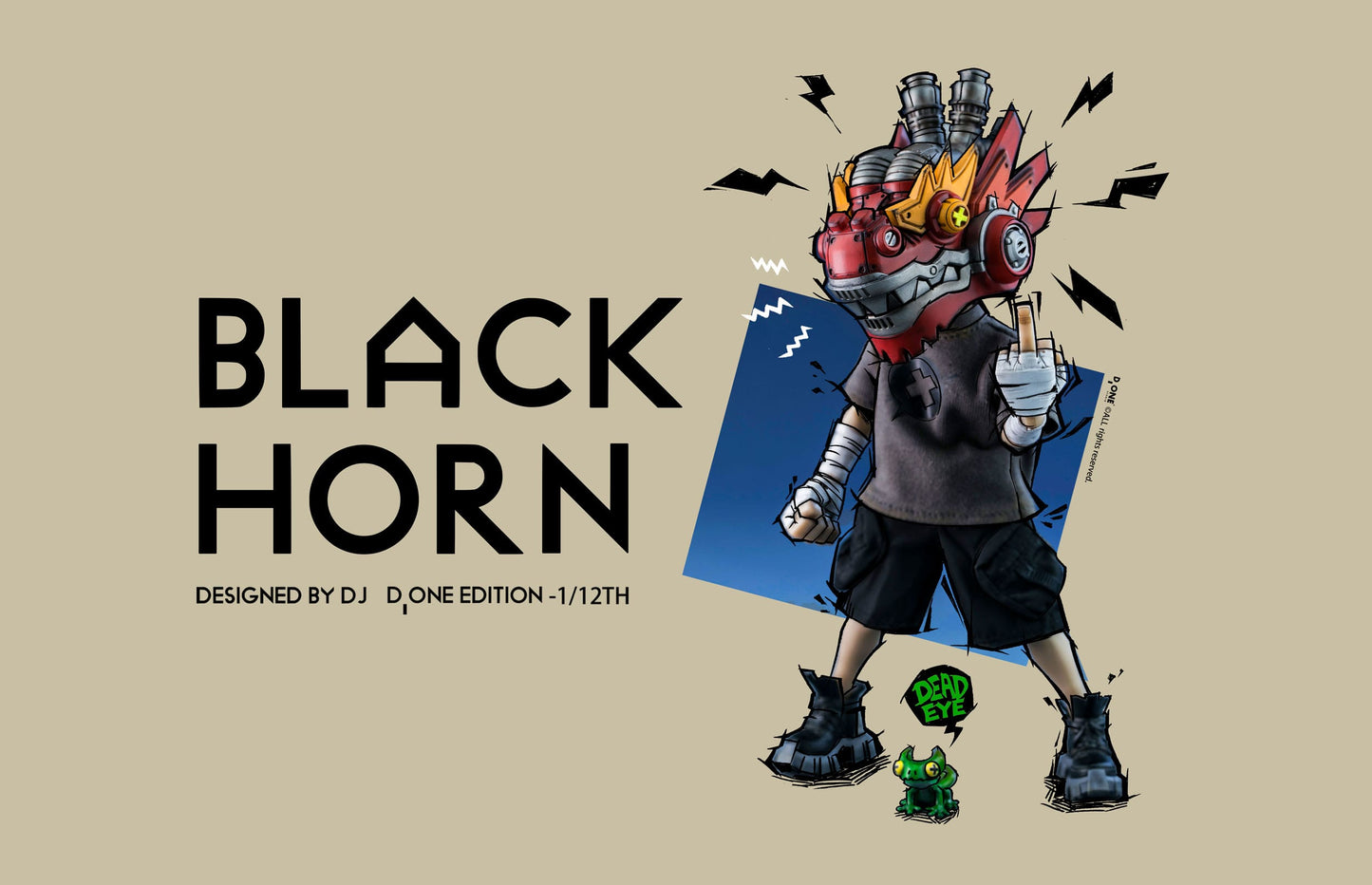 Black Horn Year of the Loong Limited Edition The Circle D_One Studio