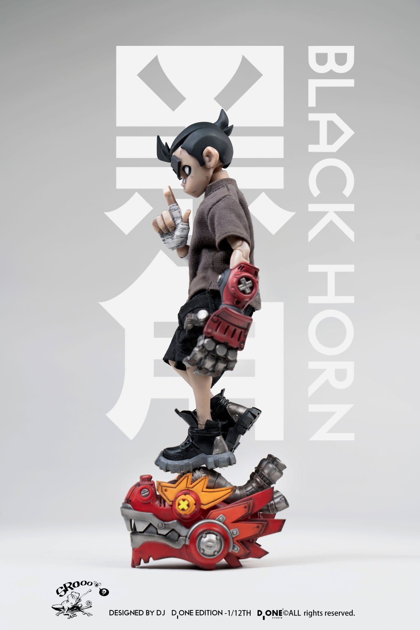 Black Horn Year of the Loong Limited Edition The Circle D_One Studio