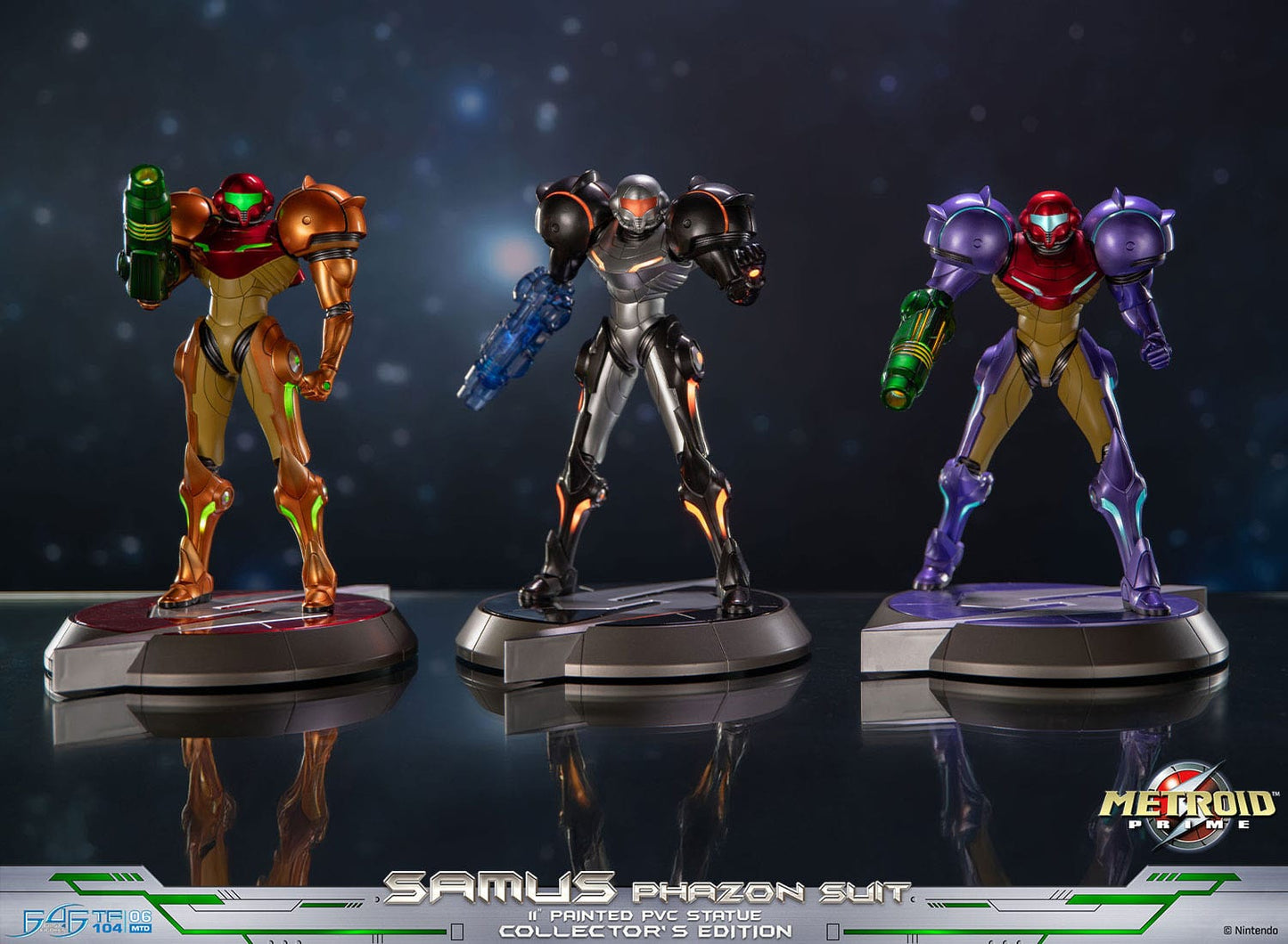 Samus Phazon Suit Collector's Edition First 4 Figures
