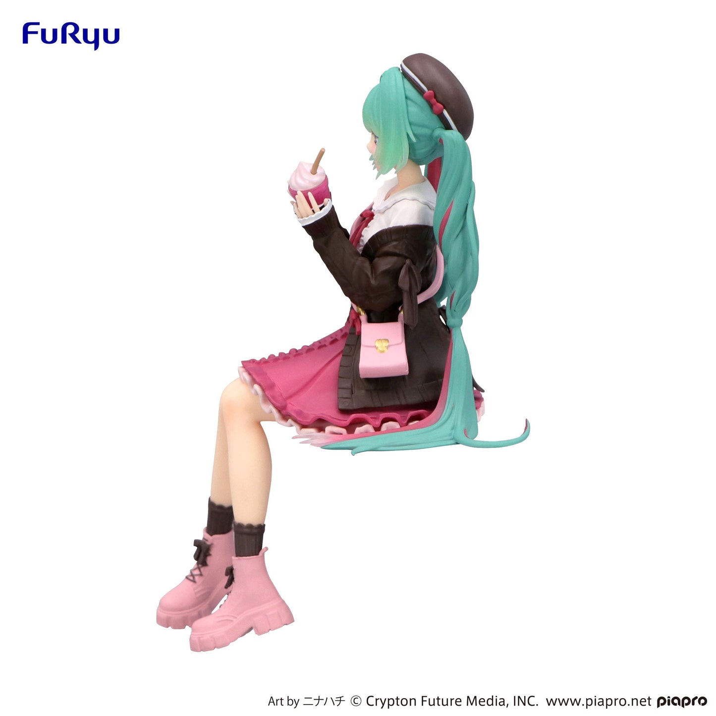 Hatsune Miku Autumn Date Pink Color Ver. Noodle Stopper Furyu