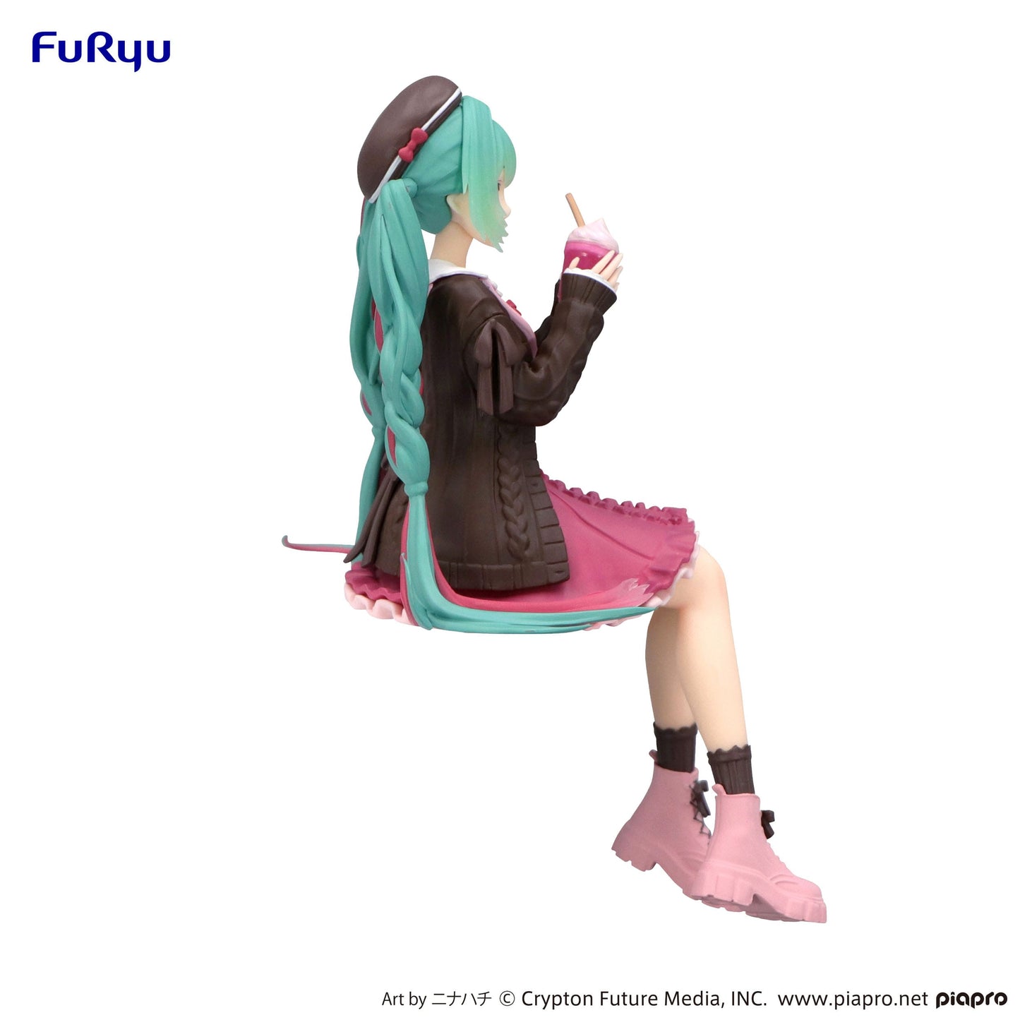 Hatsune Miku Autumn Date Pink Color Ver. Noodle Stopper Furyu