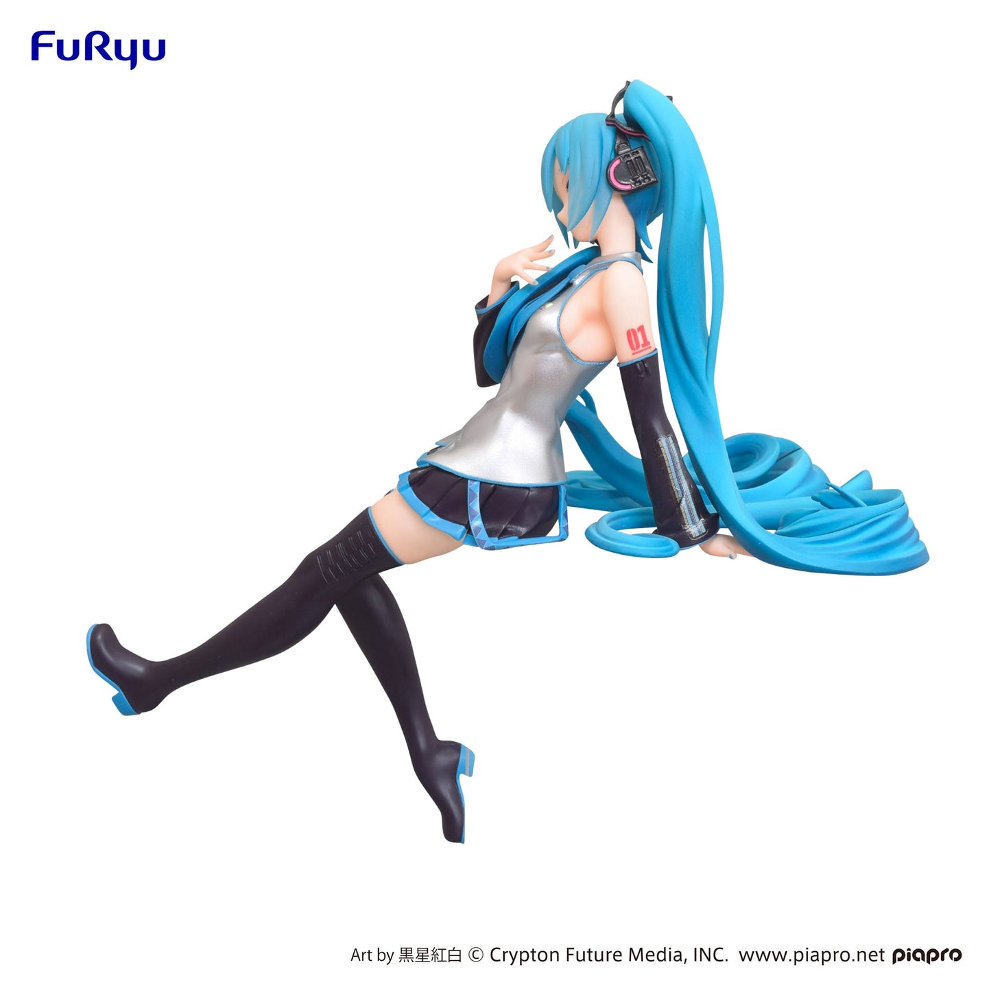 Hatsune Miku Kuroboshi Kouhaku Ver. (re-run) Noodle Stopper Furyu