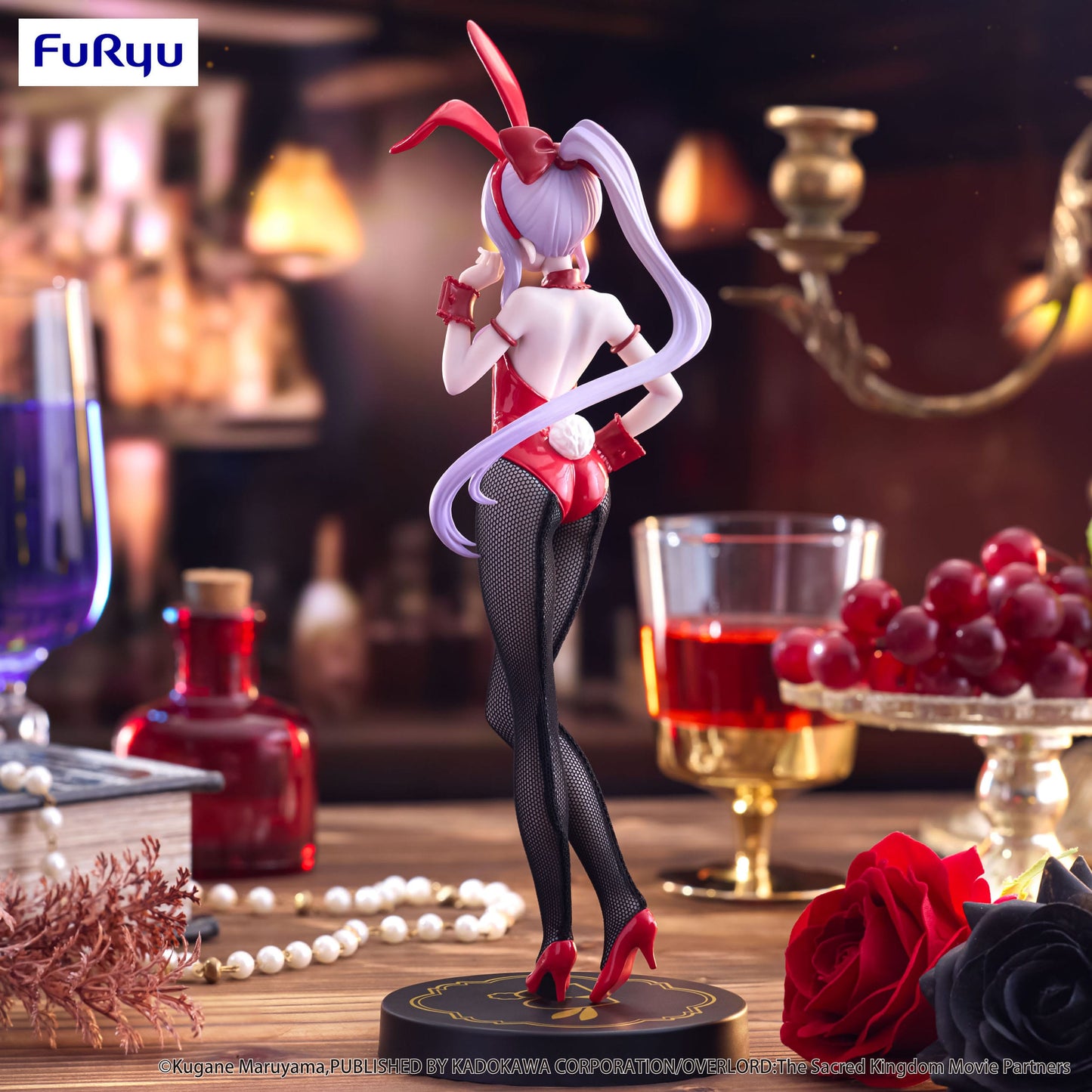 Shalltear Red Color Bunny Ver. Furyu