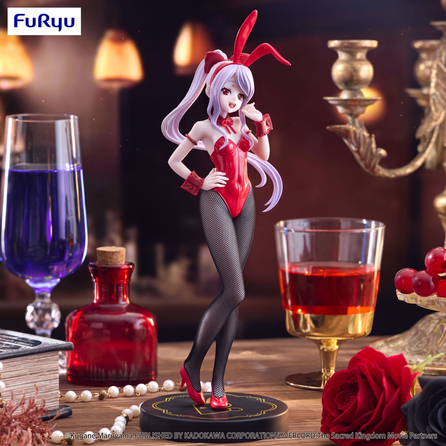 Shalltear Red Color Bunny Ver. Furyu