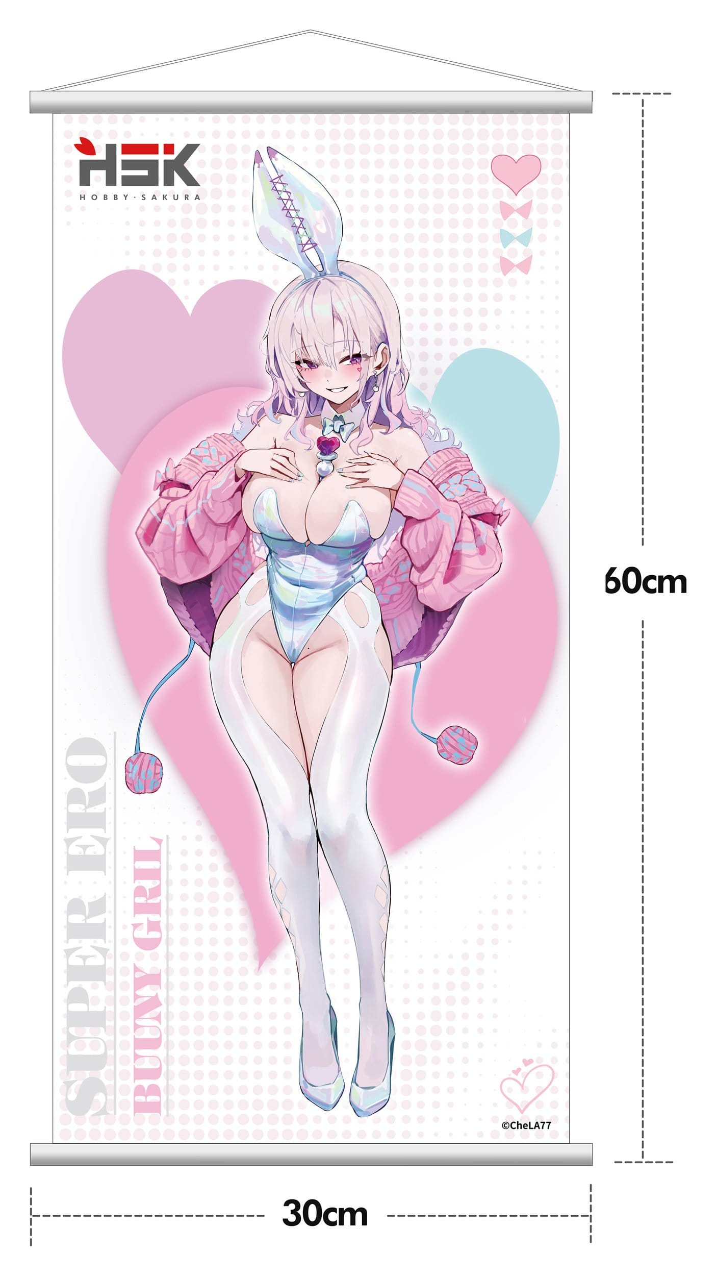 Knit Bunny Girl illustration by CheLA77 Deluxe Edition Original Character Hobby Sakura