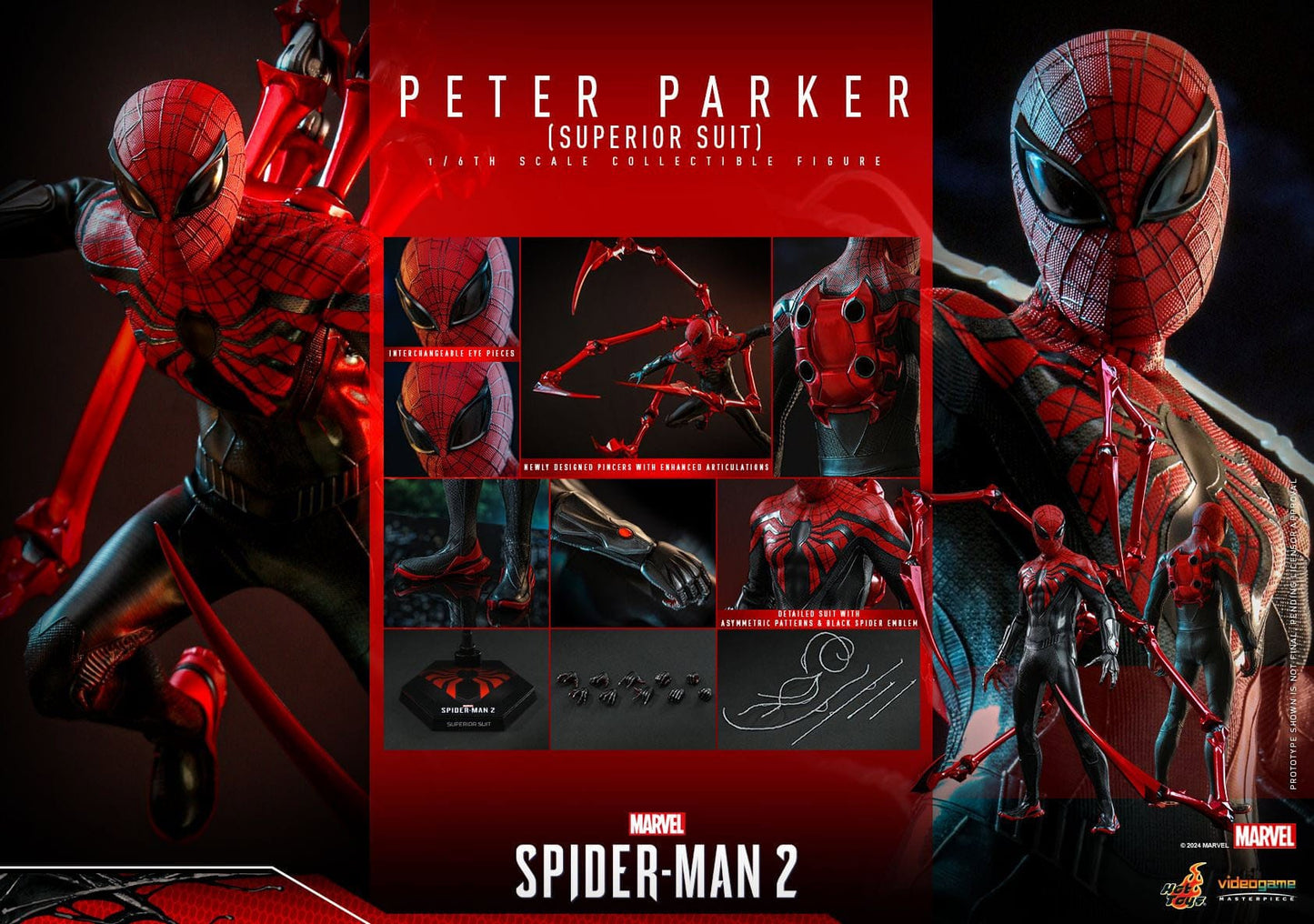 Peter Parker (Superior Suit) - Video Game Masterpiece - Hot Toys