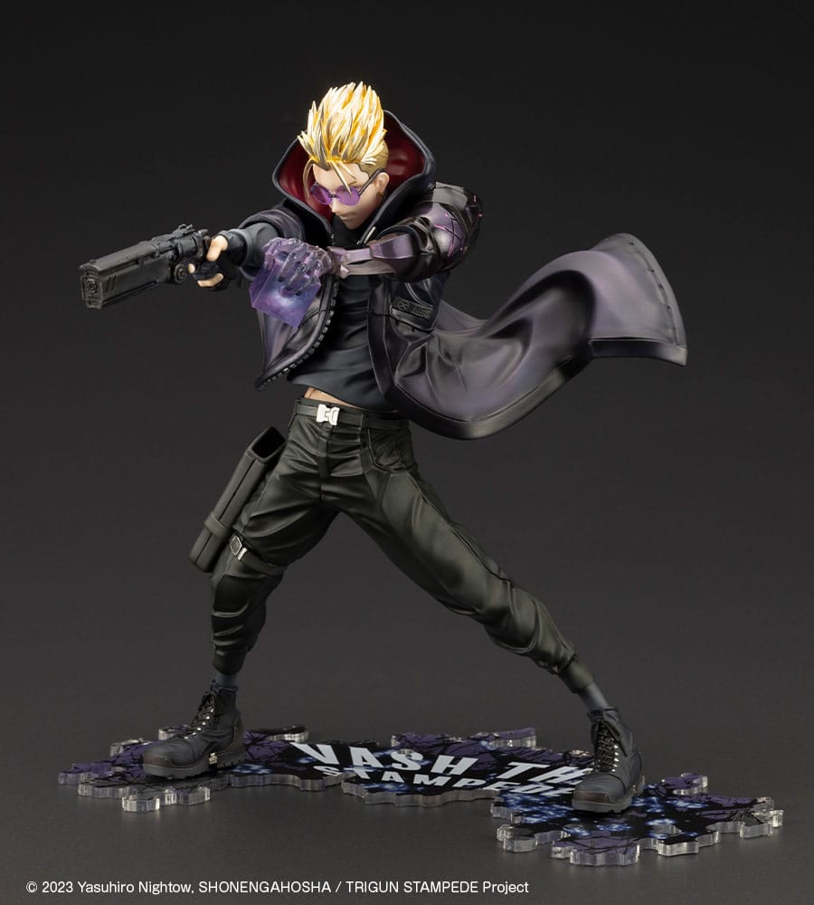 Vash the Stampede The Gunman in Black Ver. Kotobukiya
