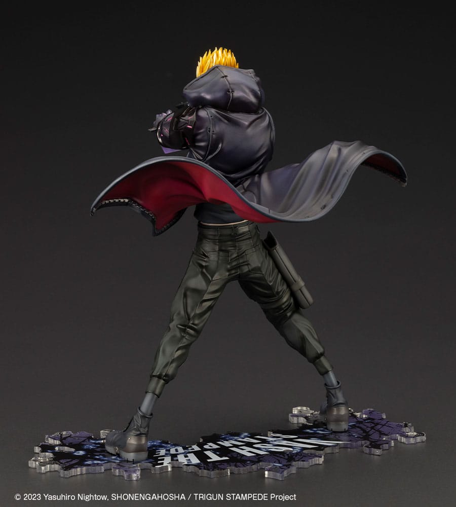 Vash the Stampede The Gunman in Black Ver. Kotobukiya