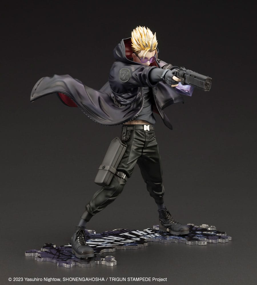 Vash the Stampede The Gunman in Black Ver. Kotobukiya