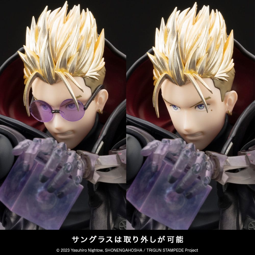 Vash the Stampede The Gunman in Black Ver. Kotobukiya