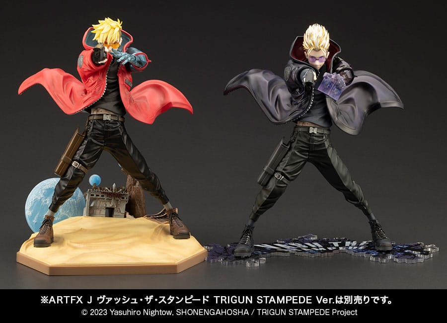Vash the Stampede The Gunman in Black Ver. Kotobukiya