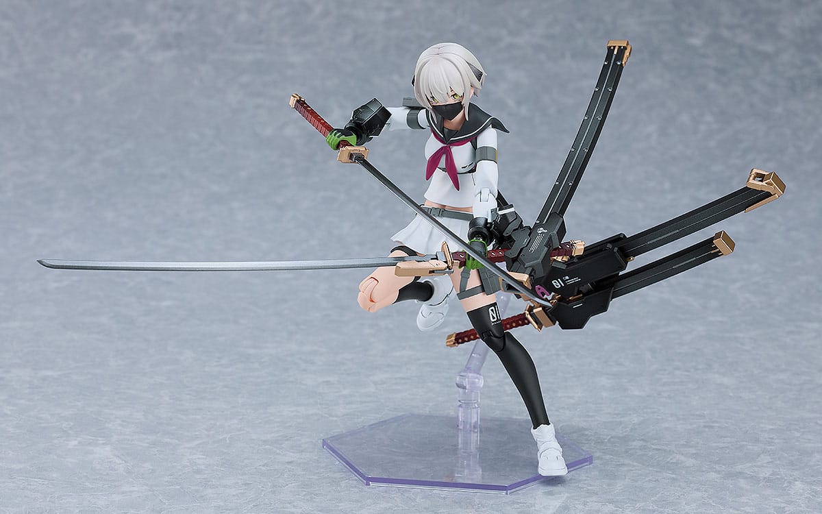 Heavily Armed High School Girls – PLAMAX Figur Ichi: Early Ver. (16 cm)